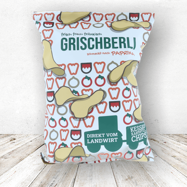 Grischberli Kartoffelchips Paprika